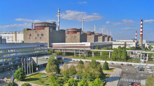 Zaporizhia, the largest nuclear power plant in Europe, is in southeast Ukraine on the banks of the Dnieper River. © Wikicommons